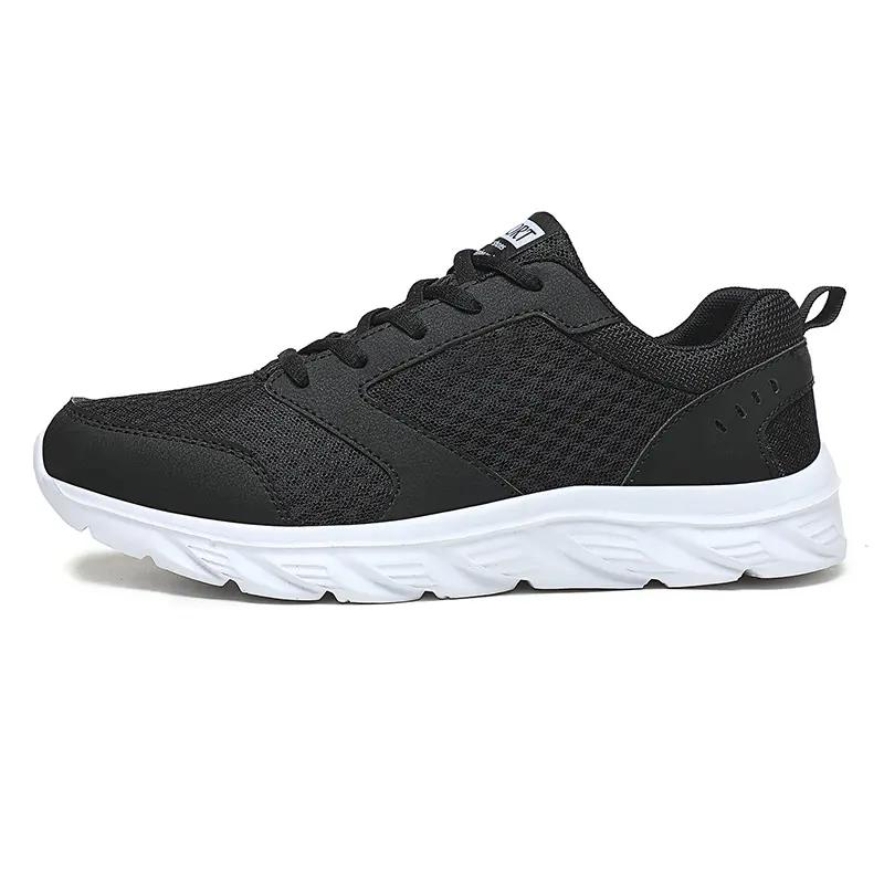 Black Shoes Sports Mesh Breathable Casual Shoes