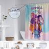 1 st Kpop Girl Group Stjärntryck Vattentät Duschdraperi Skiljevägg Sekretess Hängande Draperi 12 Krok Flera Storlekar Maskintvättbar