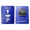 Blue Digital Parking Timer Disc Easy To Use Portable Clock Tool for Arrival Time Display Car Accessory Parking Enforcement