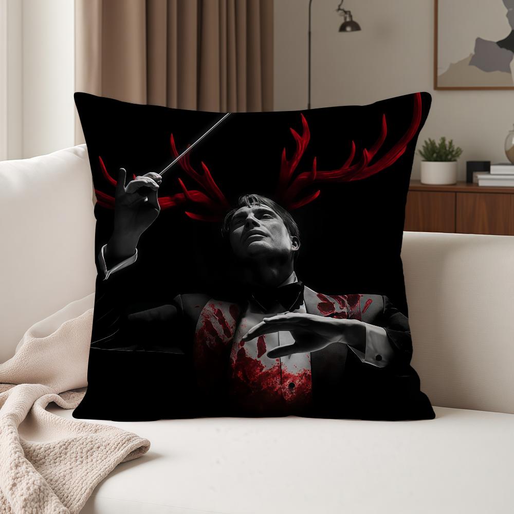 HHannibal Hot TV Pillow Case Suitable For Bedrooms Living Rooms Cars Home Decoration