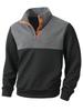 Casual Sports Sprin Autumn Winter Outdoor Splicing Colour Button Sweater Jacket Moisture Wicking Comfortable Fit Skin-friendly Breathable Tops