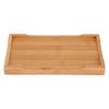 Asixx Chinese Tea Ceramic Water Storage Tea Tray Bamboo Rectangular Water Storage Tea Ceremony Tea Ceremony Chinese Tea Utensil Tea Tray Tea Stand