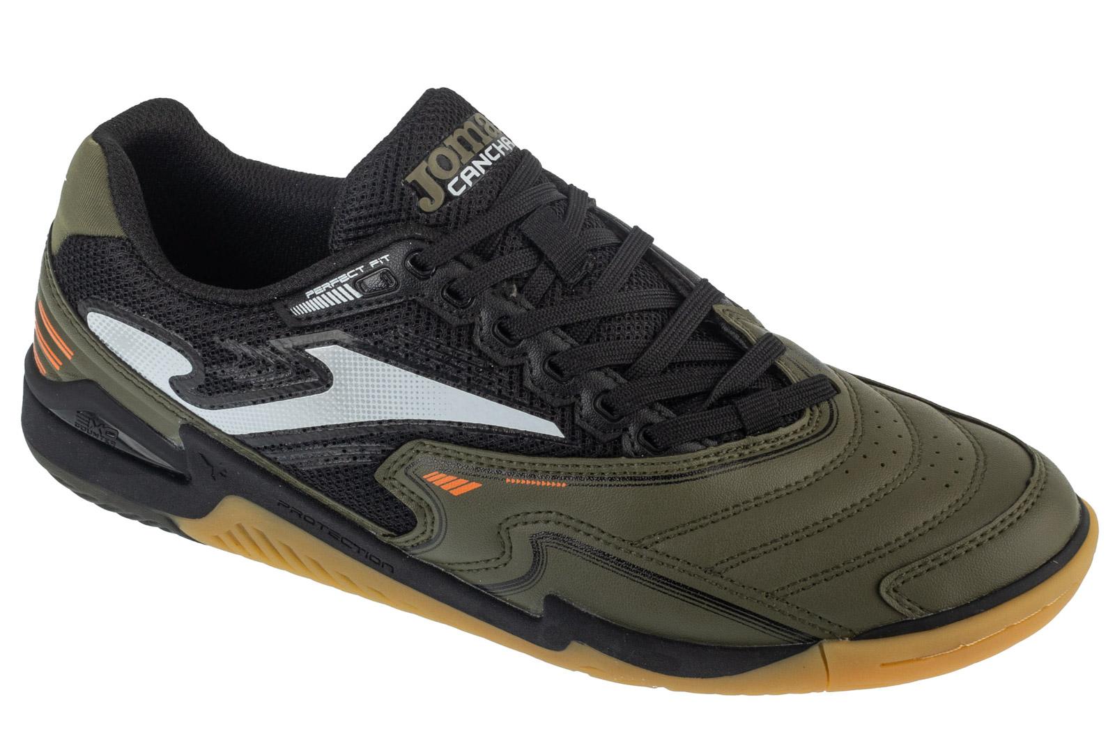 Joma Cancha 25 CANW IN, Herren grüne Hallenfußballschuhe 44 grün