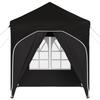 Pop Up Party Tent 192 X 192 X 245 Cm Black