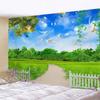 Forest Animals Garden Trees Scenery Tapestry Wall Background Decoration Hanging Cloth Room Living Room Home Decoration