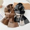 Decorative Simple Texture Silk Scarf Women'S New Style Spring And Autumn Summer Fashion Versatile Headscarf Work Scarf
