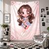 Wall TapestryOlivia Rodrigo Art Hanging Cloth Decorative Background Cover for Room Decoration