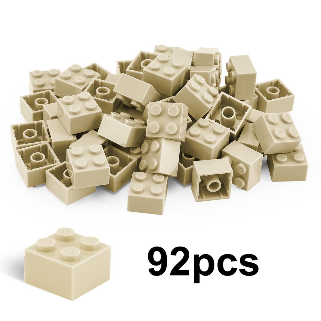 100g 2x2 high brickBuilding Blocks Thick FiguresBricks Dots Educational Creative SizeCompatible With Plastic Toys forChildren