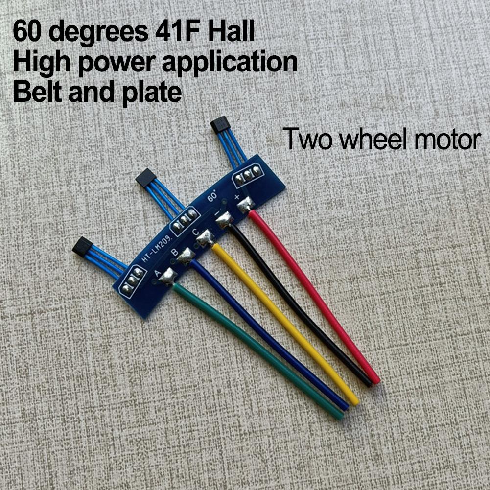 חיישן הול לקורקינט 41F 60° כבל לוח PCB PCB לאופניים חשמליים