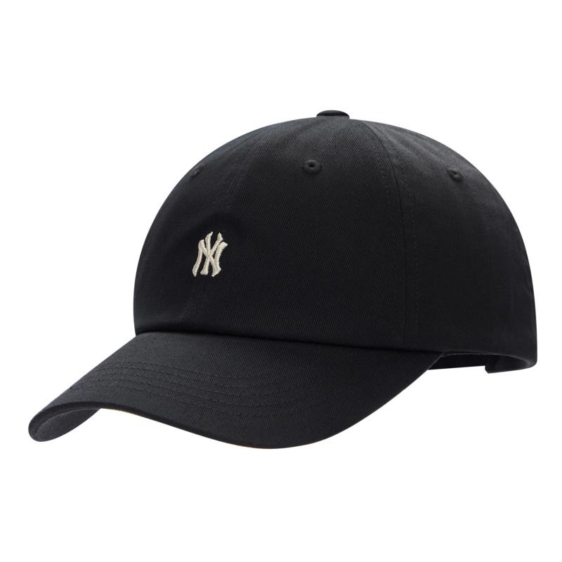 Хлопковая бейсболка MLB для защиты от солнца, унисекс, черная, модная, 3ACPB045N-50BKS F чёрный