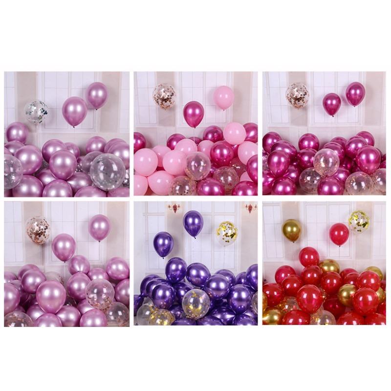 Birthday Balloon Set Birthday Scene Arrangement Latex Balloon Party Internet Celebrity Balloon