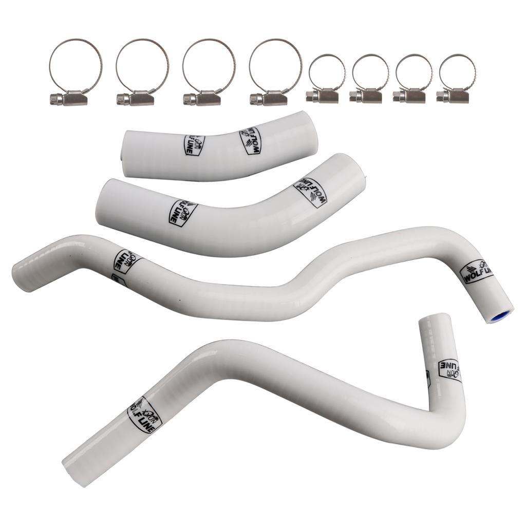 Silicone Radiator coolant Hose kit For Yamaha Tenere 700 2019-2024 White