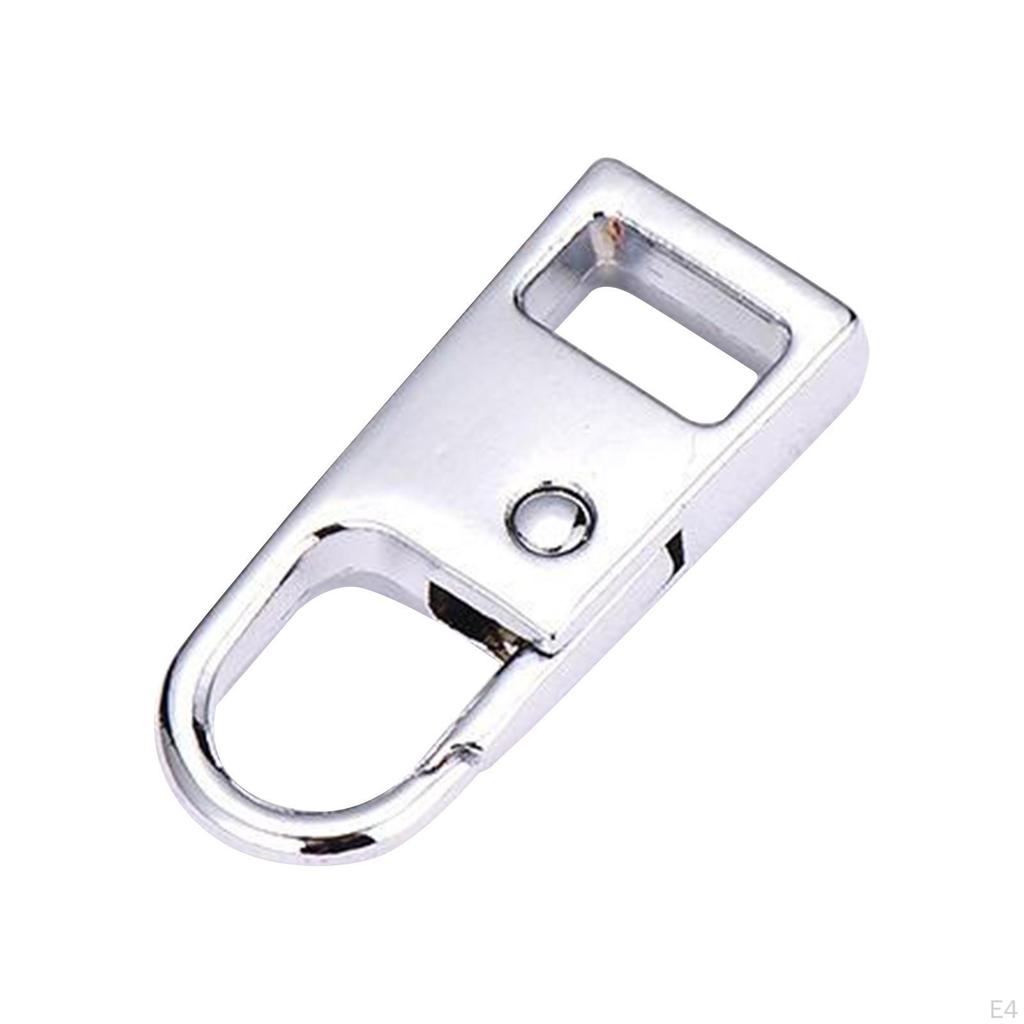6 Detachable Zip Fixer Replacement Zipper Tags Repair , Universal Puller Set