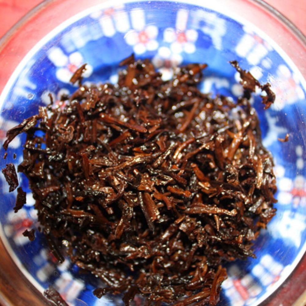 Pu erh Ripe Tea Cake 357g Natural Golden Bud Yunnan Black Chinese
