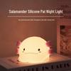 Cross-border Silicone Salamander Dual-Use Night Light – Soft, Eye-Friendly Bedside Light for Kids.
