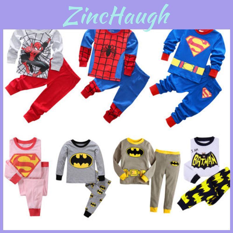 Luxurious Kids Superhero Spiderman Costume Set Baby Boy Girl Toddler Fancy Dress Outfits