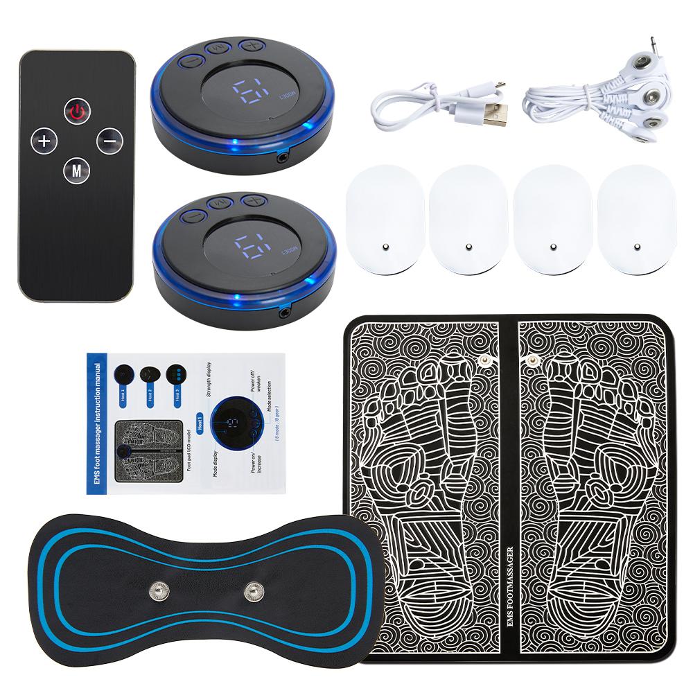 Electric Foot Massager EMS Muscle Stimulation Relaxation Spa Machine Electrostimulator Massage Feet Massager Tools Circulation