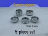 5-Piece Brass Female Faucet Aerator Adapter Set for Garden Hose Connection