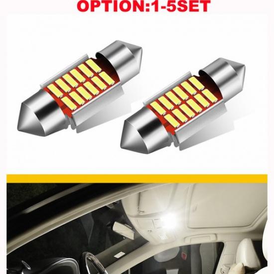 AUXITO LED Interior Dome Light for Toyota Camry Collora Tacoma DE3175 31MM 20x 2x AUXITO 31MM LED LIGHT