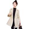 Women's High-End Woolen Coat for Spring and Autumn 2025
