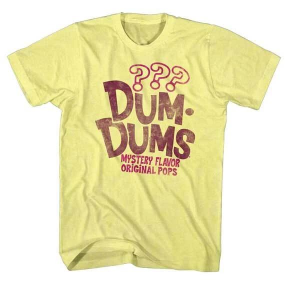Dum Dums Candy Suckers ??? Mystery Flavor Original Pops Men s T Shirt S