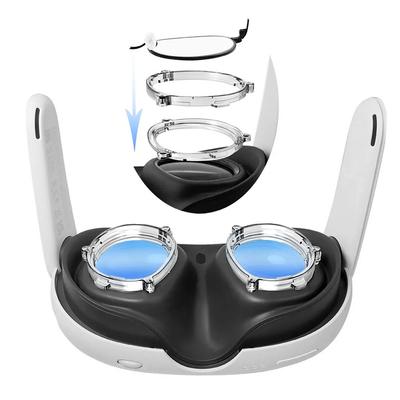 Magnetic Lens Protection Frames and Blue Light-Blocking Lenses Anti Blue Light Glasses for Meta/Oculus Quest 3 for Oculus Quest3