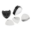 Guitar Pick Set Metal Electric Guitars Bass Picks with Storage Boxes for Musical Instruments