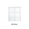 Boho Romantic White Lace Curtains DIY Flower Curtain New Tulles Drapes