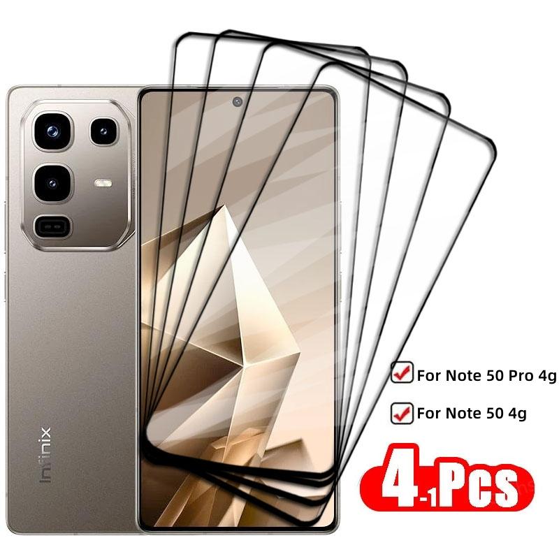 Vollschutzglas für Infinix Note 50 Pro Gehärtetes Glas Infinix Note 50 Pro Displayschutzfolie HD Handyfolie Infinix Note 50 Pro