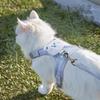 Escape-Proof Cat Harness with Leash - Cute Bear Design Lightweight Comfortable Pet Vest