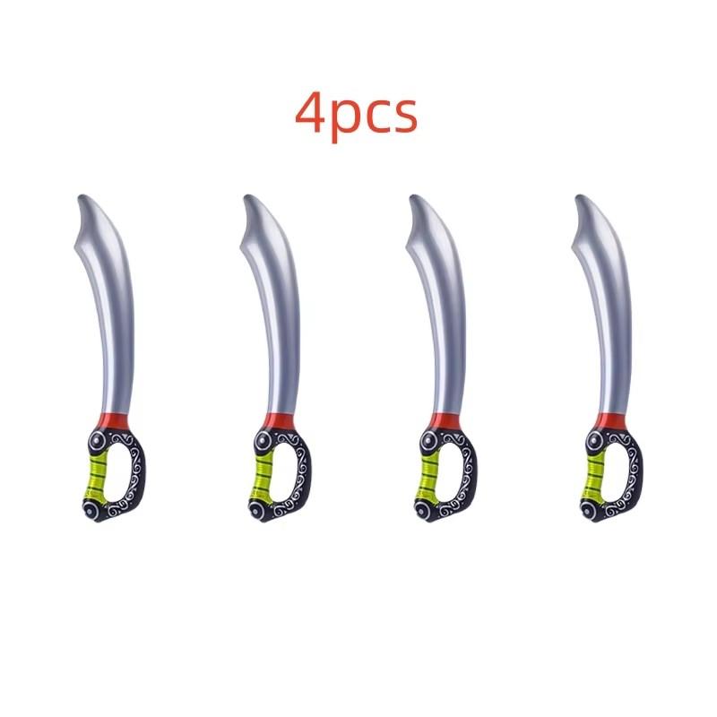Halloween birthday toy sword swimming pool inflatable simulation knife role-playing stage prop funny inflatable pirate sword
