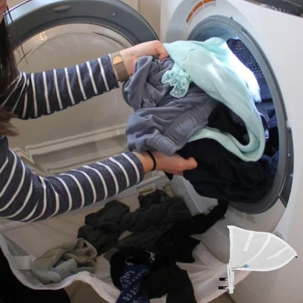 Breathable Mesh Breathable Mesh Net Machine Washable Laundry Catcher Net Set  Washing Machine Door