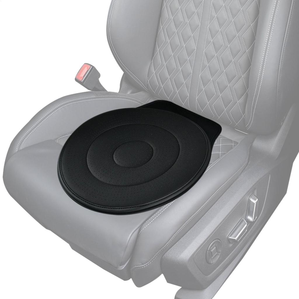 Universal Swivel Car Seat 360 Degree Rotating Driving Seat Cushion Anti-Slip Moisture-Wicking Pad Chair For Elderly