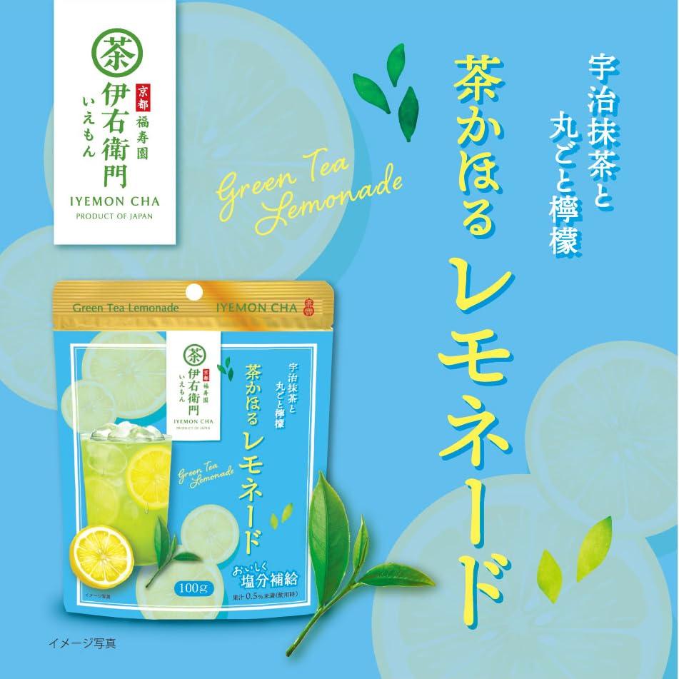 Uji no Tsuyu Seicha Iyemon Lemonade 100g x 3 Tea-Scented