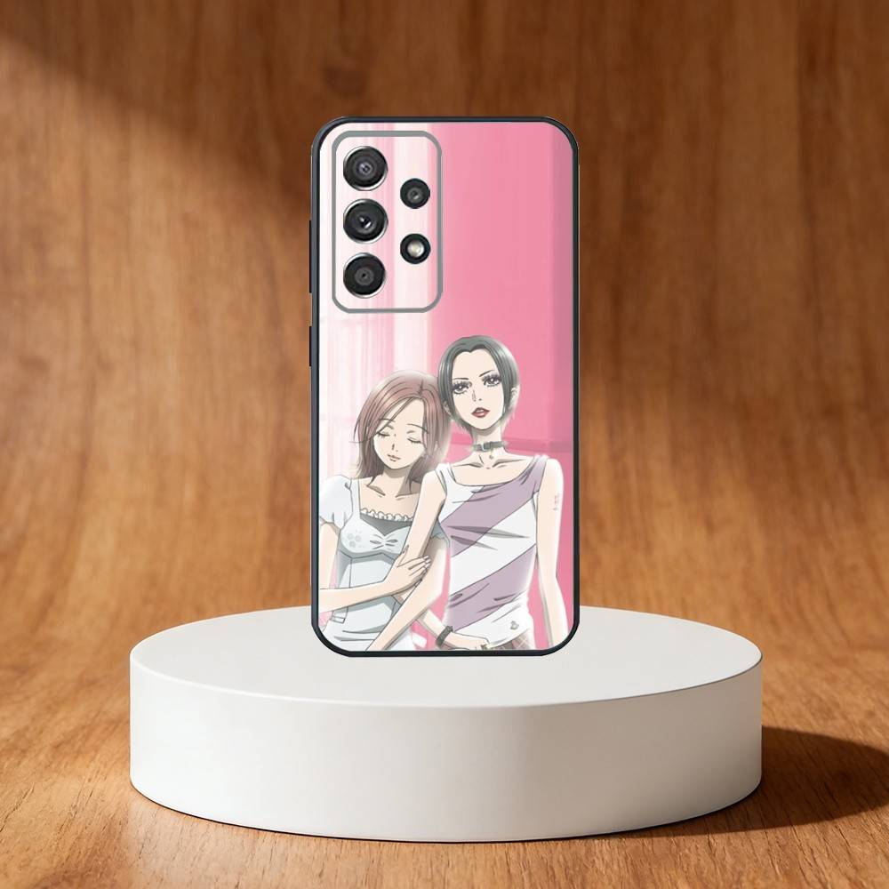 A-Anime N-NaNa O-Osaki Phone Case For Samsung S25,S24,S21,S22,S23,S30,Ultra,S20,Plus,Fe,Note,10,9,5G Black Cover