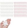 [LUYING] Mini for Cosmetics Cream for Makeup 100 Pieces Set Disposable Cosmetic Spoon Skin Care Tool for Home Use Travel Supplies