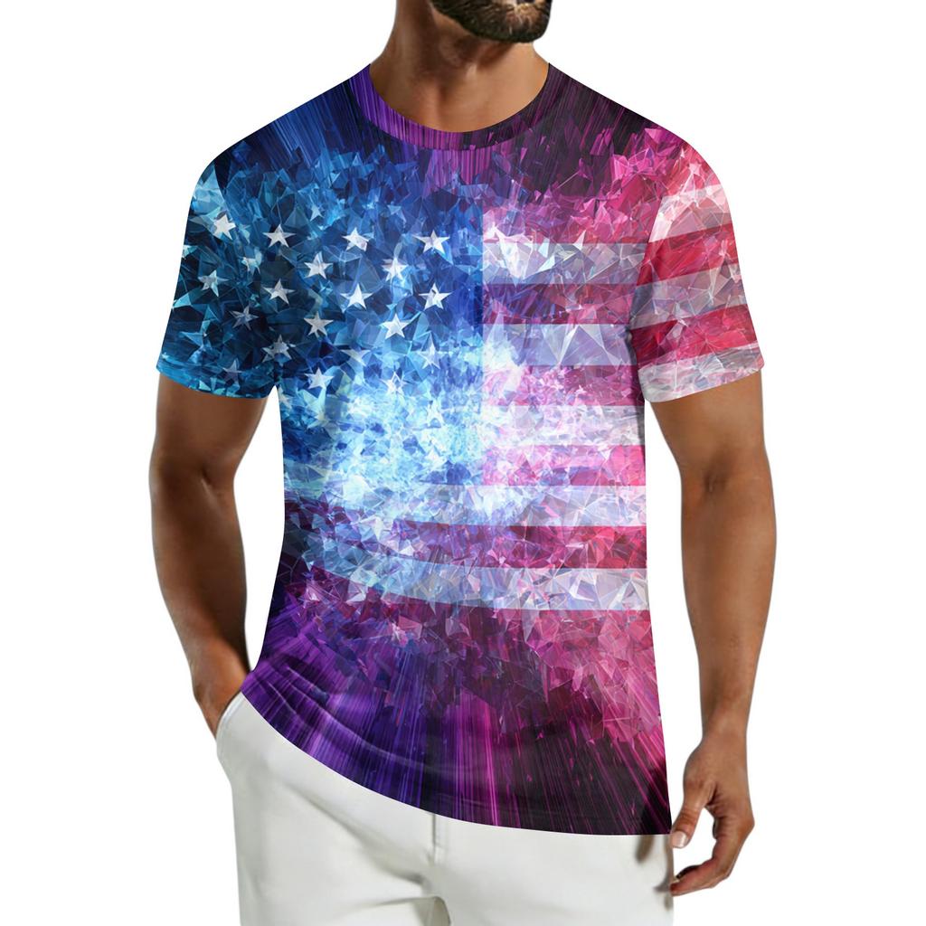 Men's Casual Lightweight Short-Sleeve T-Shirt