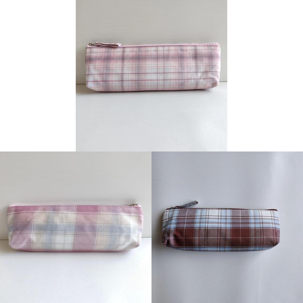 Korean Style Double Layer Leakproof Pen Bag With Large Capacity For Students And Office Supplies
