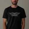 Vintage Sportovní Oblečení Harley Davison Robison Bike Logo Pánské Biker Dárek Tričko