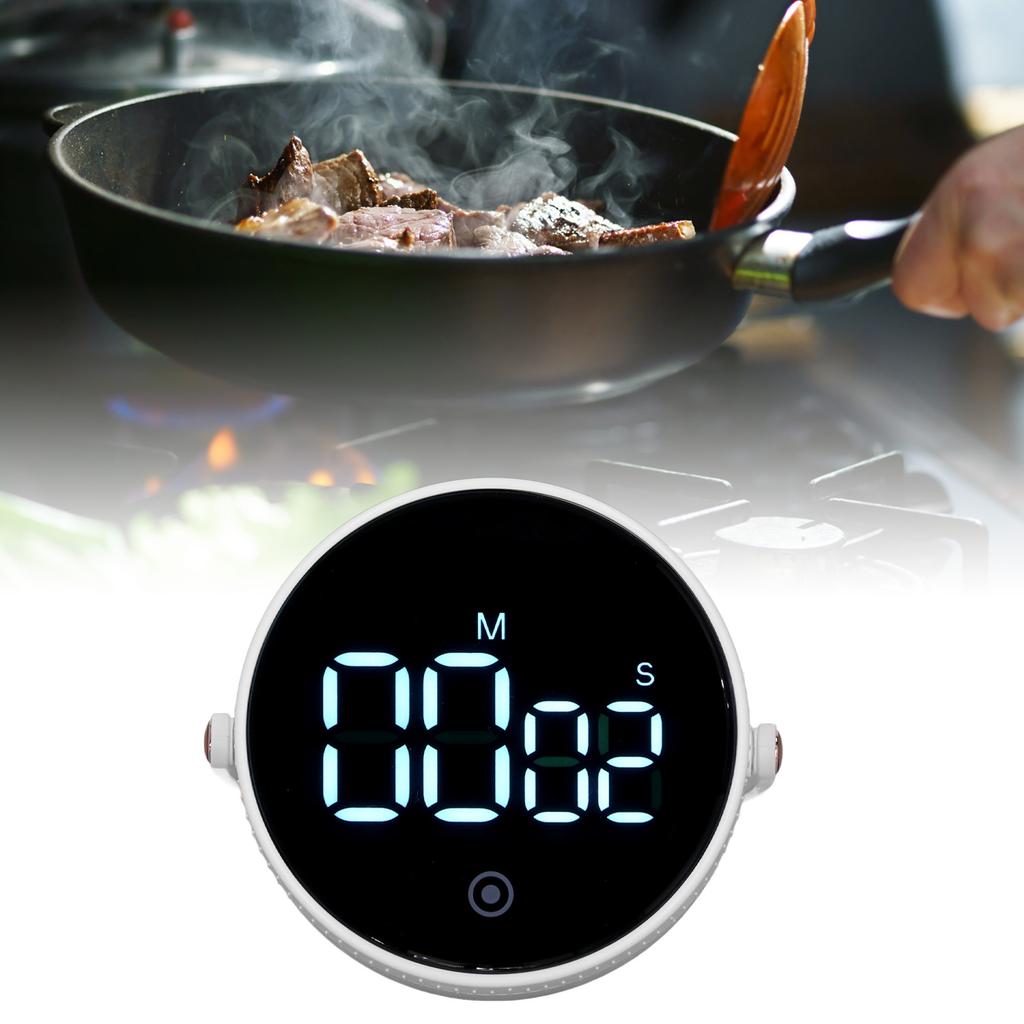Electronic Timer with Stand Digital Display Magnetic Time Manager Timer for   Kitchen