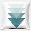 Home Office Decoration Pillow Bedroom Sofa Car Cushion Cover Blue Green Fresh  Series