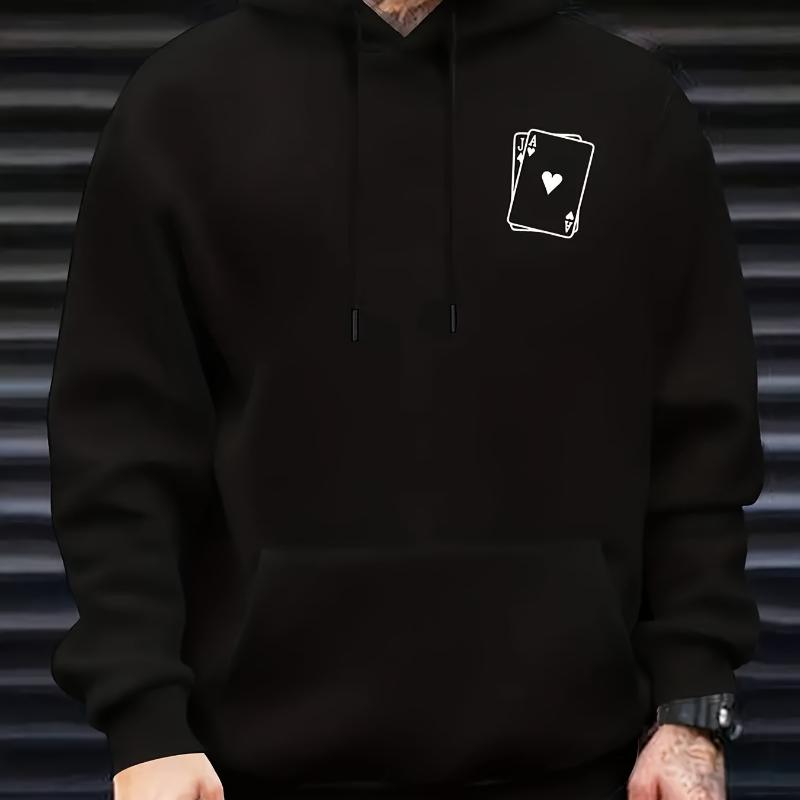 

Мягкая мужская толстовка с капюшоном, отлично подходит для активного образа жизни XXL чёрный