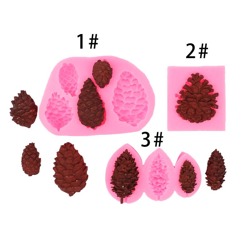 Silicone Pinecone Mold for Cake and Christmas Decorations