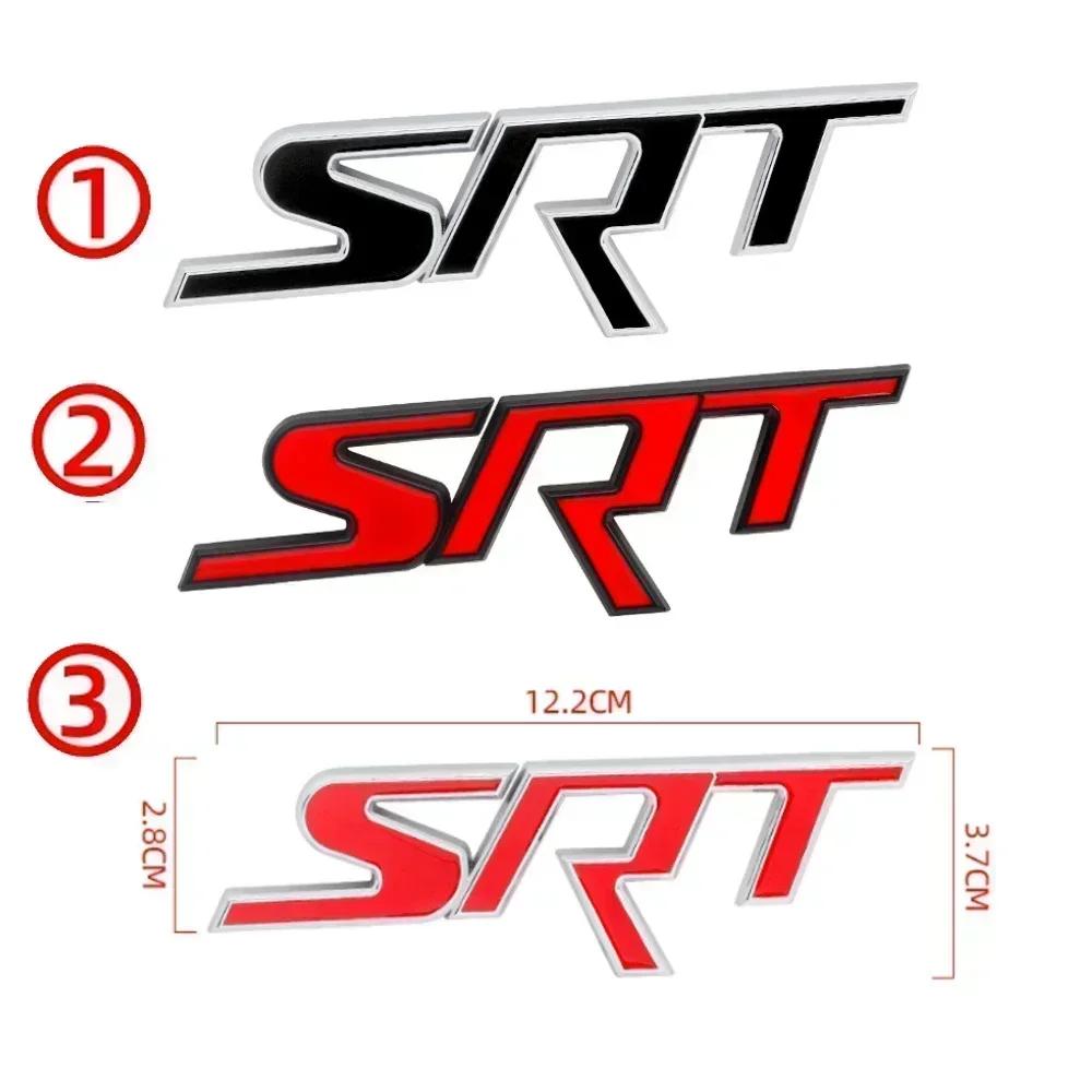 SRT R/T Car Rear Trunk Sticker Side Fender Badge Decals Accessories