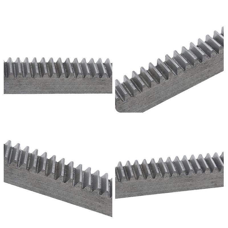 1pc Length 500mm 1M 1.5M 2M Gear Rack 1 1.5 2 Module Straight Teeth Drive Rack 10x10 10x12 12x12 15x15 15x20 20x20 45# Steel