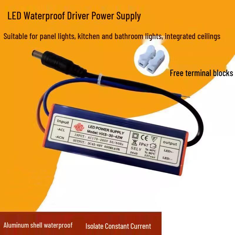 Ouhuayuan LED Panel Light Driver Constant Current Waterproof