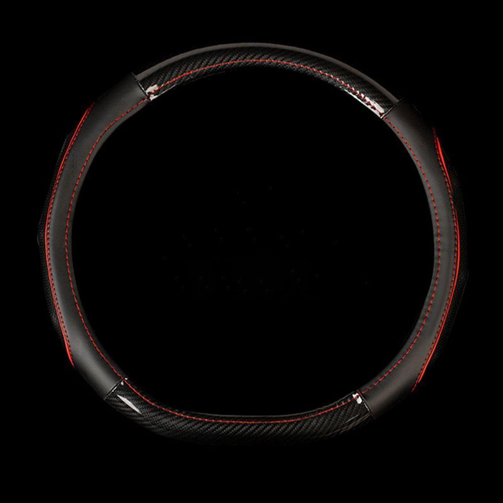 Suitable 37-38CM Car Decoration Anti Slip Car-styling Breathable Car Steering Wheel Cover Car