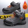 2025 Winter Boys' Non-Slip Large Cotton Shoes with Velvet Lining
