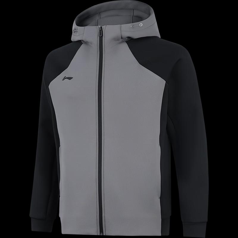 

Li-Ning Men s Soft Warm Full-Zip Hoodie XL