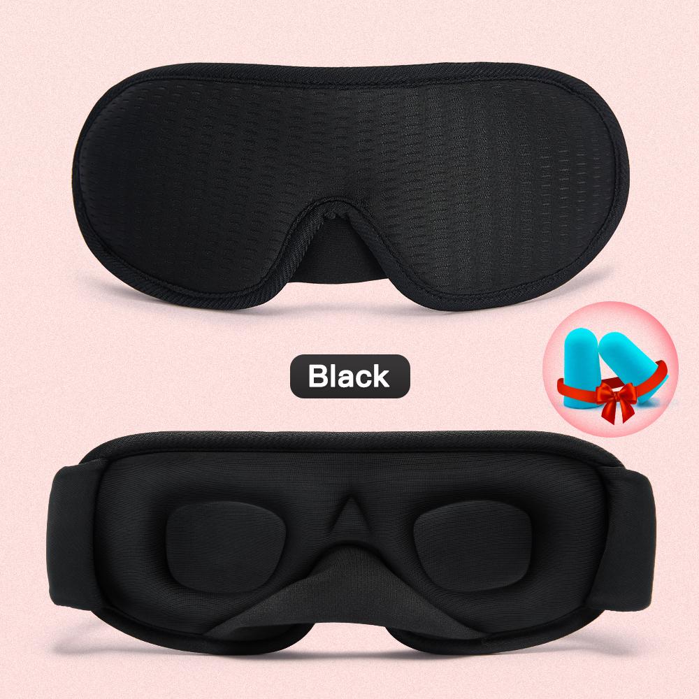 Blocking Light Sleeping Eye Mask Soft Padded Travel Shade Cover Rest Relax Sleeping Blindfold Eye Cover Sleep Mask Eyepatch
